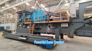 İnşaat İçin Güçlü Hidrolik Konik Kırıcı