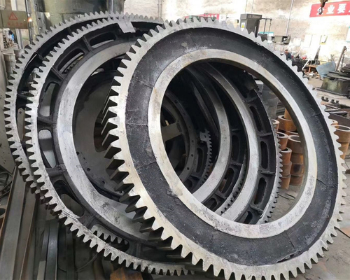 10 Module To 70 Module Big Ring Gear For Rotary Kiln And Ball Mill