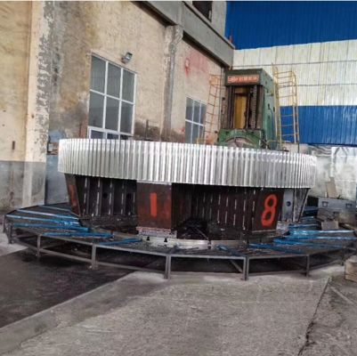 Ball Mill Large Gear Ring Cast Steel Tooth Surface Fine Grinding Customization