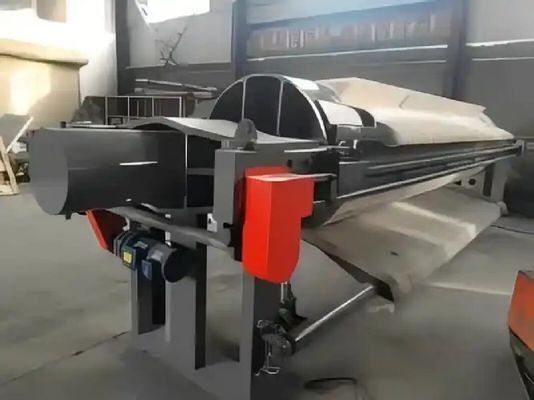 Fully Automatic Circular Filter Press, High-Pressure Quick Opening Filter Cake Automatically Falls Off