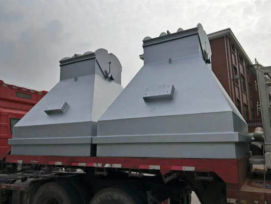 Electric And Pneumatic Cake Storage Hopper For Sewage Treatment