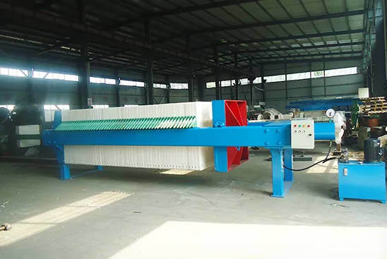 High Efficiency And Easy Operation Hydraulic Filter Press