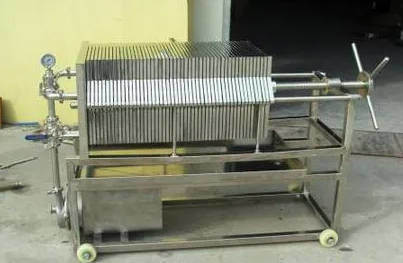 Widely used in various thicknesses Stainless Steel Filter PressFor Fine Filtration