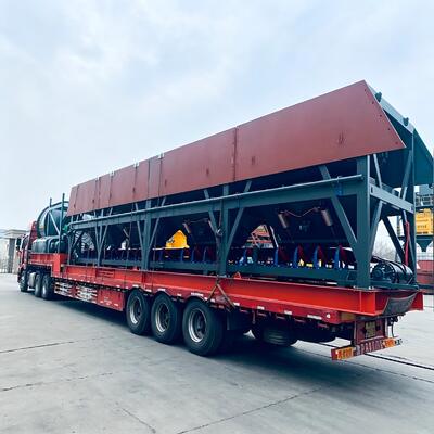 High Efficiency JZM Mobile Concrete Mixing Plant Cement Plant Equipments Accurate Weighing Drum Mixing Station
