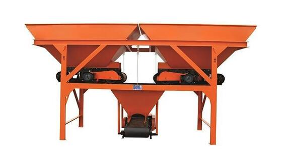 Construction Machinery Automatic Concrete Batching Machine For Concrete Mixing Station