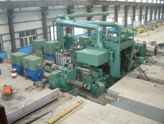 Düz Karbon Çelik ve Düşük Alaşımlı Çelik için 1150mm Dört Silindirli Tersinir Soğuk Haddehane