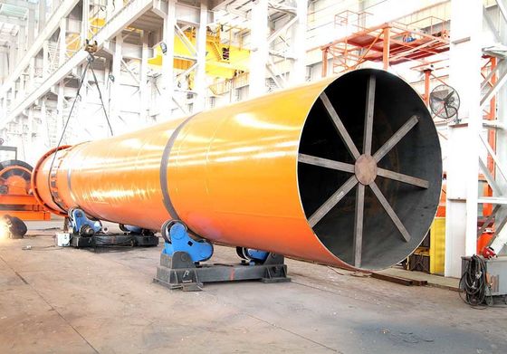 Tek Namlulu Takma Tambur Metalurji Makinesi Bileşik Gübre Soğutucu