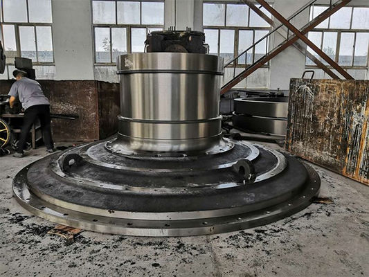 Dökme Çelik Bilyalı Değirmen Uç Kapağı Dökümler ve Dövülerek ZG270—500