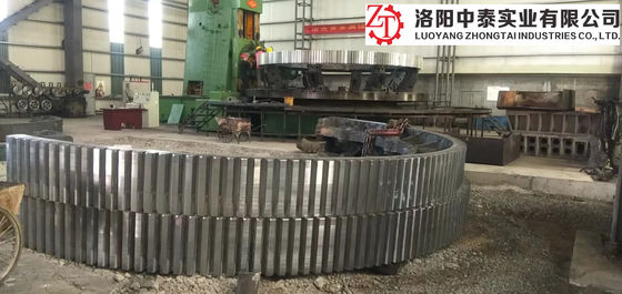 Değirmen Çevresi Dişli Dökme Demir Özel Büyük Çaplı Halka Dişli Döner