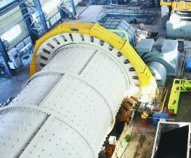 Madencilik İçin Otojen Sag Bilyalı Değirmen Cevheri Öğütme 700 - 1500 Kw