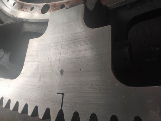 Bilyalı Değirmen İçin Özelleştirilmiş Basınç Açısı Helisel Dişli Raf ve Pinyon