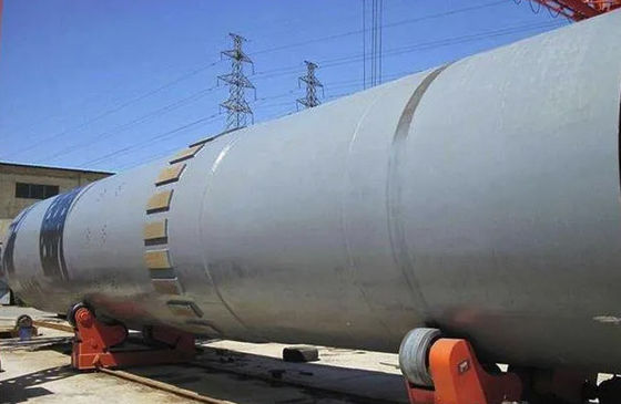 Kimyasal Döner Fırın Tipi Kendinden Dönüşlü Alkali Buharlı Kalsinasyon Fırını