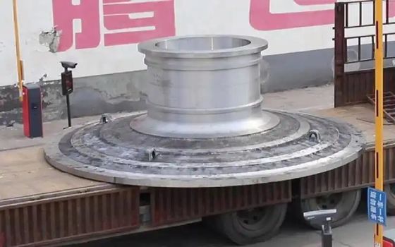 Kullanıma dayanıklı alaşımlı top değirmen ucu kapağı boş şaftlı entegre döküm