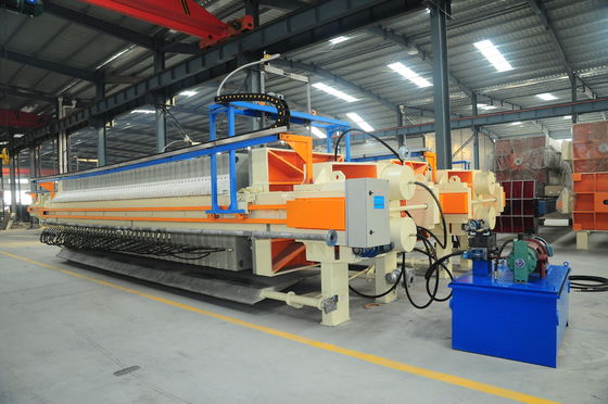 Filtre Presinin Otomatik Çevirme Plakası, Hidrolik Tahrikli Paslanmaz Çelik Filtre Plakası
