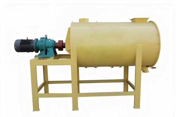 Çimento Fabrikası Ekipmanı Hareketli Tekerlek Yatay Morta Karıştırıcı İnşaat Alanları için Kolay Nakliye