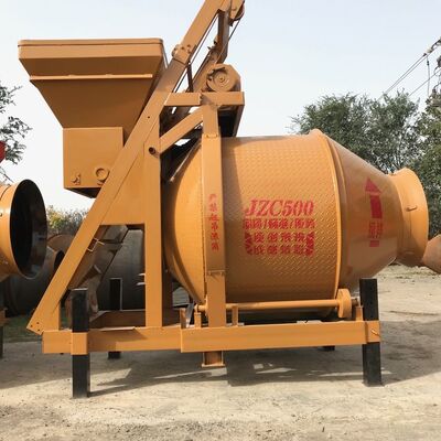 Endüstriyel JZC Kırpma Davul Karıştırıcı Özelleştirilebilir Çimento Fabrikası Ekipmanı