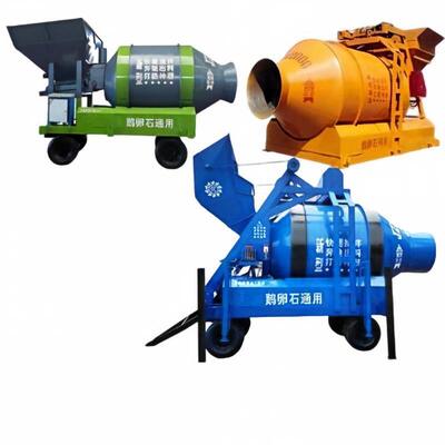 Çimento Fabrikası Ekipmanları İnşaat Makineleri Sabit Kova Tambur Karıştırıcı Çimento Beton Karıştırıcı Makinesi Maden Destek Projesi İçin