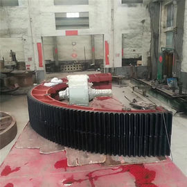 GB7233-87 Sünger Demir Tesisleri GS42CrMo4 Değirmen Çevre Dişlisi ve Bilyalı Değirmen Çevre Dişli Fabrikası