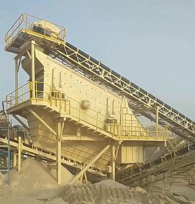 Malla Vibratoria Kum Titreşim Ayırıcı Elek 100TPH Doğrusal Titreşimli Elek