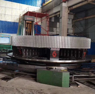 Dia 16000mm 70 Modül Çimento Bilyalı Değirmen Çevresi Dişli Yedek Parçaları