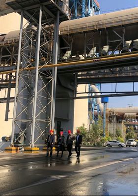 Mineraller Proses Uygulamaları İçin 6.0x95m 12000t / d Çimento Döner Fırın