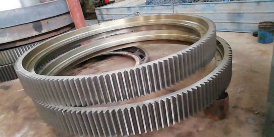 Özelleştirme Düz Dişli Spiral Konik Dişli Konik Dişli ISO Sertifikası 12000mm