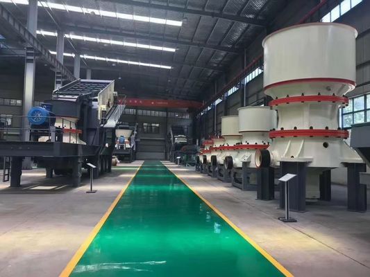 Sabit dia 2134mm Konik Taş Kırma Makinesi İkinci Kırma Makinesi