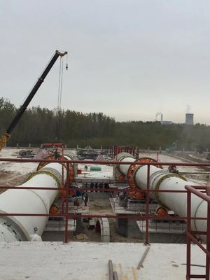 Çimento Fabrikası Enerji Tasarrufunda 6.0x95m 12000t / d Döner Fırın